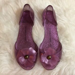 Chinese Laundry glitter jelly sandals